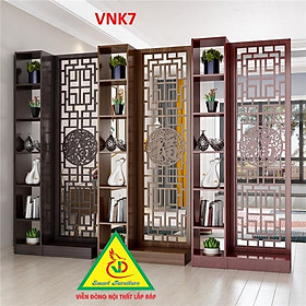 Vách ngăn tủ kệ VNK7- Nội thất lắp ráp Viendong Adv