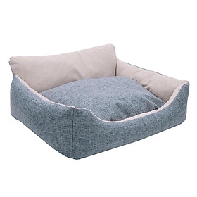 2 in 1 Winter Pet Nest Bed Warm Plush Sleeping House Dog Bed