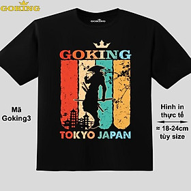 Samurai, mã Goking3. Áo thun in đẹp cho bé trai. Áo phông trẻ em thoát