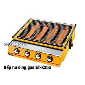 Bếp nướng BBQ 4 họng bằng gas ET-K222