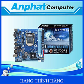 Bo Mạch Chủ Main T-WOLF H81 (VGA/ HDMI/ SSD M.2 chuẩn PCIe) Socket LGA1150 - Hàng Chính Hãng