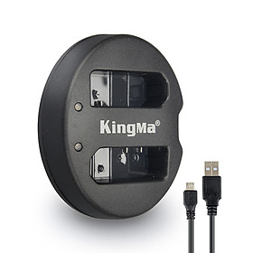 BỘ 2 PIN VÀ 1 ĐỐC SẠC ĐÔI KINGMA CHO NIKON EN-EL14- HÀNG CHÍNH HÃNG