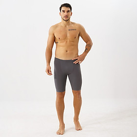Quần leggings tập gym cho nam Hibi Sports M103 - Loại đùi không đường phối