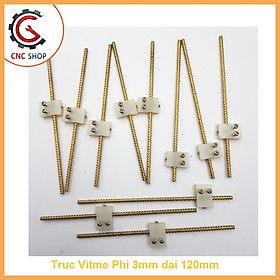 Mua Trục Vít Me Phi 3mm ( Dài 120mm)