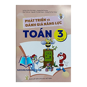 Sách - Phát triển và đánh giá năng lực Toán 3 - tập 1