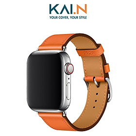 Dây Da Classic Sang Chảnh Kai.N Leather Dành Cho Apple Watch Series 1,2,3,4,5,6,7,SE - Hàng Chính Hãng