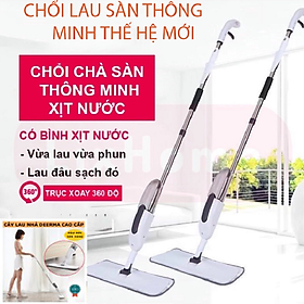 Mua Cây Lau Nhà Thông Minh Phun Sương  Cây lau nhà phun sương thông minh xoay 360 độ  cây vệ sinh nhà Hai Chế Độ Lau Khô Và Lau Ướt