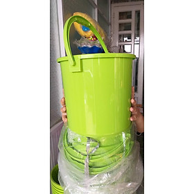 Mua Xô 8 Lít- Không nắp Nhựa Cao Cấp Tân Lập Thành (25 x 23.5 x 22 cm)