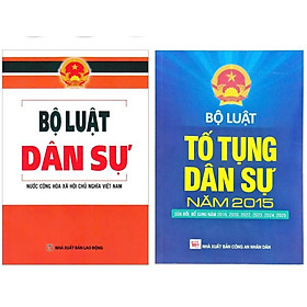 Combo Bộ Luật Dân Sự + Bộ Luật Tố Tụng Dân Sự (DH)