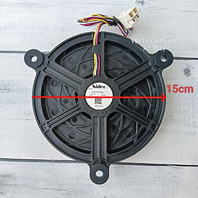 Mua Quạt tủ lạnh AQUA tròn 12V 4 dây kích thước 15cm mẫu lớn (SIZE BY SIZE HÃNG NIDEC)