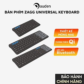 Mua Bàn phím ZAGG Universal Keyboard 12 inch/ 15 INCH/17 INCH thiết kế mỏng nhẹ  tiện lợi - Hàng chính hãng