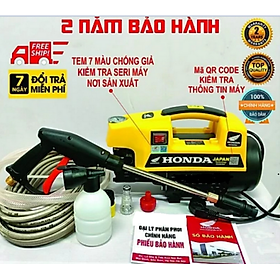Mua Máy rửa xe mini HONDA siêu khỏe 2900w màu vàng