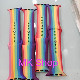 Mua Dây deo thây thế silicon cho apple watch siri 1 đến 8( 38mm đến 49mm) - Hàng Chính Hãng