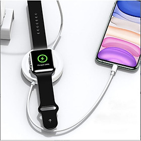 Mua Đế sạc không dây 3in1 cho Iphone/Apple Watch/ Airpods tích hợp cáp sạc Lightning USAMS - HanruiOffical