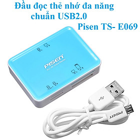 Mua Đầu đọc thẻ nhớ đa năng chuẩn USB2.0 Pisen TS- E069 _ Hàng chính hãng