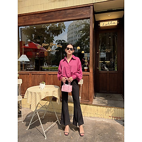 Yu cherry | quần nữ split signature pants yq016