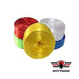 Mua Cuộn dây nilong trắng không mùi   dây dai  có thể thay thế dây lạt gói bánh ( Cuộn 800g )