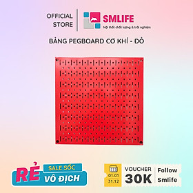 Bảng treo dụng cụ Pegboard vuông 40×40
