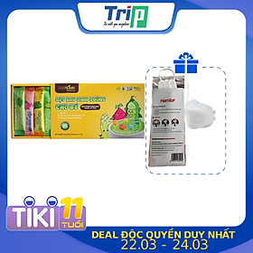 Bột rau dinh dưỡng cho bé Dalahouse – Hộp 21 gói 3gr với 7 vị – Cân bằng chế độ dinh dưỡng cho trẻ giá chỉ 159000 VND