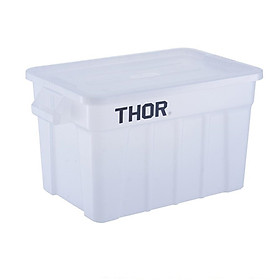 Thùng nhựa đựng đồ đa năng chịu lực dung tích lớn 75L có nắp HORECA TRUST