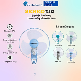 Quạt treo 1 dây Senko T1682 - Giao màu ngẫu nhiên - Hàng Chính Hãng