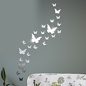 Mua 12 miếng decal dán tường trang trí 3D sáng tạo cao cấp (M4) hình bướm