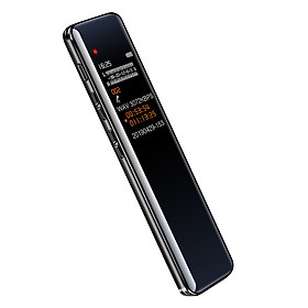 Small 32GB Digital Voice Recorder Voice Activated Recording Device Audio Recorder Dictaphone MP3 Music Player Support