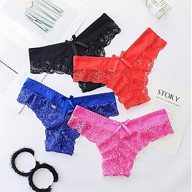 Combo 5 Quần lót ren, quần lọt khe ren nữ sexy - ZQ6815 (Màu ngẫu nhiên)