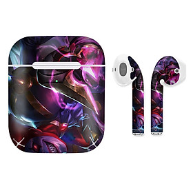 Mua Miếng dán skin chống bẩn cho tai nghe AirPods in hình Liên Quân - Mganga - LQM010 (bản không dây 1 và 2)