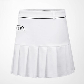 Golf Clothes for Women Anti-emptied Pantskirt Cotton Soft Breathable Sweat Absorbtion Skirt