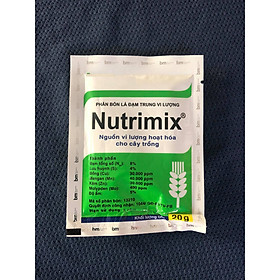 Mua Phân bón lá đạm trung vi lượng Nutrimix- Nguồn Vi lượng hoạt hóa cho cây trồng