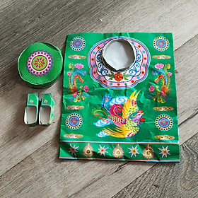 Mua Bộ Hia Trạng nhỏ (quần áo  nón  hài) - thờ cúng