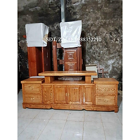 Mua Kệ tivi thớt trơn  gỗ sồi dài 2m  2m2  2m4