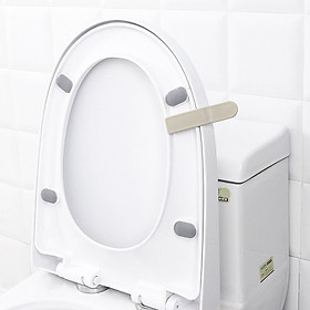 Combo 3 - Dụng Cụ Nâng Hạ Nắp Bồn Cầu 12x2.5cm Kèm Keo Dính