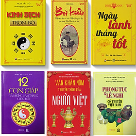 Combo 6 cuốn phong tục-lễ nghi-văn khấn
