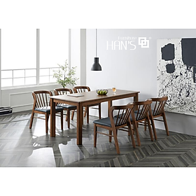 Mua Bộ Bàn Ăn Hàn Quôc Han s Furniture RYAN 6C