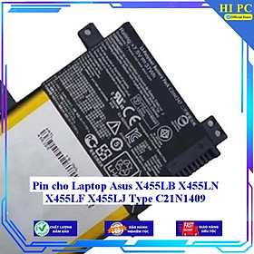 Pin cho Laptop Asus X455LB X455LN X455LF X455LJ Type C21N1409 - Hàng Nhập Khẩu 