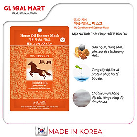 Mặt Nạ Dầu Ngựa Hàn Quốc Tinh Chất Phục Hồi Tế Bào Da MJCARE Horse Oil Essence Mask23g