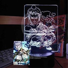 Mua Đèn Ngủ One Piece Roronoa Zoro Chibi Type 05 AONP0105 16 màu tùy chỉnh Compashop