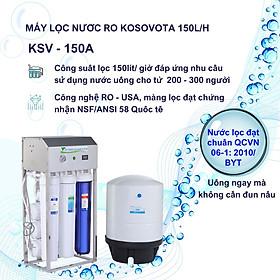 Máy lọc nước RO 150L H Kosovota Pro bán công nghiệp Hàng chính hãng