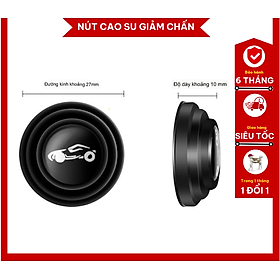 Cao su giảm chấn - Nút cao su giảm chấn cửa ô tô giảm lực đóng cửa ô tô