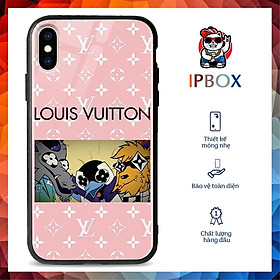 Ốp Đt In Hình LV IPBOX Cho Iphone 11/12/12Promax/Mini/X/Xs/Xr/Se
