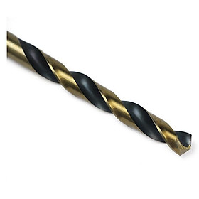 BỌC 10 MŨI KHOAN SẮT HSS VÀNG - ĐEN 3.2MM SẢN XUẤT THEO TIÊU CHUẨN: HSS/M2,DIN338 75110 TOLSEN - HÀNG CHÍNH HÃNG