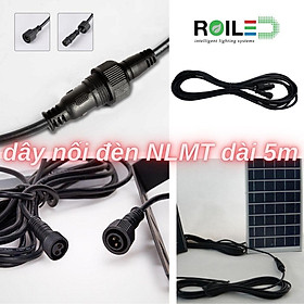 Mua Dây nối đèn năng lượng mặt trời dài 5m to chuẩn chất lượng