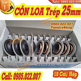 Mua CÔN LOA - COIL LOA TREBLE 25MM MÀU ĐEN MÀNG LỤA