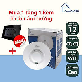 Mua Cảm biến bật tắt đèn khi có người radar Homematic MS600