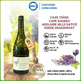 Rượu Vang Trắng Cape Barren Adelaide Hills Native Goose Chardonnay 750ml 13% - Úc - Hàng Chính Hãng