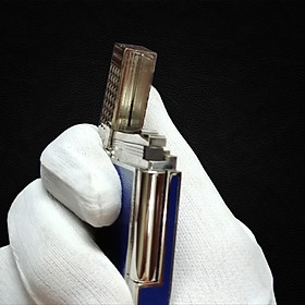 Mua Hột Quẹt Bật Lửa Dùng Gas Đá Sơn Mài Xanh Sapphire Độc Lạ Và Sang Trọng