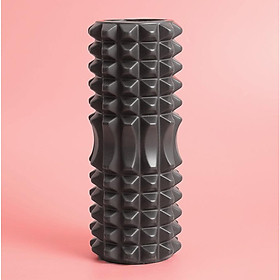 Con Lăn Foam Roller Massage gai 33cm- Ống Lăn Dãn Cơ Tập Gym, Yoga, Thể Hình