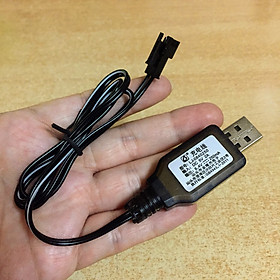 Mua Dây cáp sạc pin 8.4V chân cắm Jack SM càng cua đen